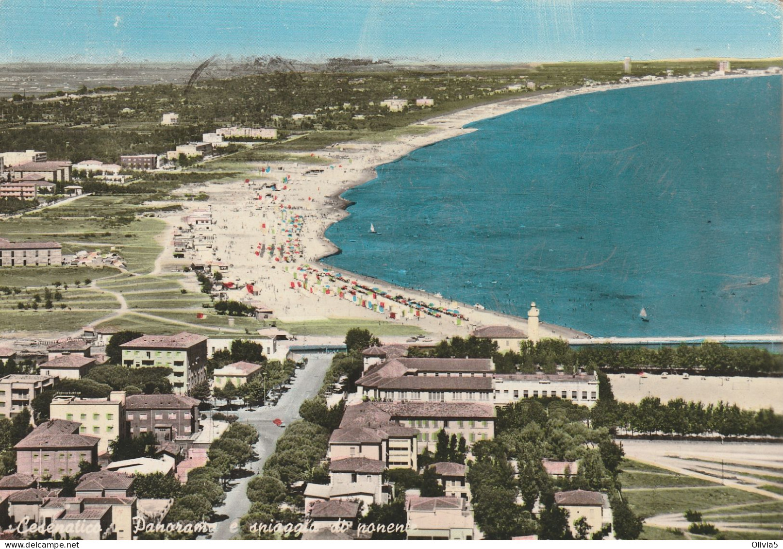 CESENATICO - PANORAMA E SPIAGGIA DI PONENTE - Cesena