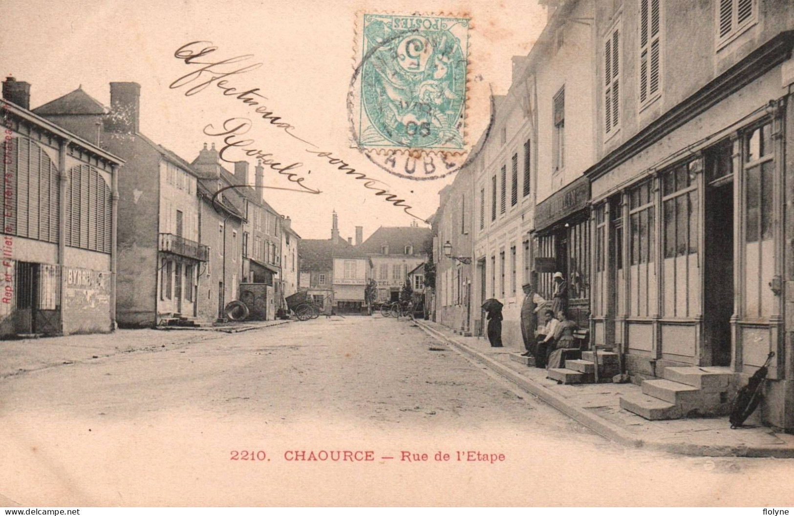 Chaource - Rue De L'étape - Les Halles - Chaource