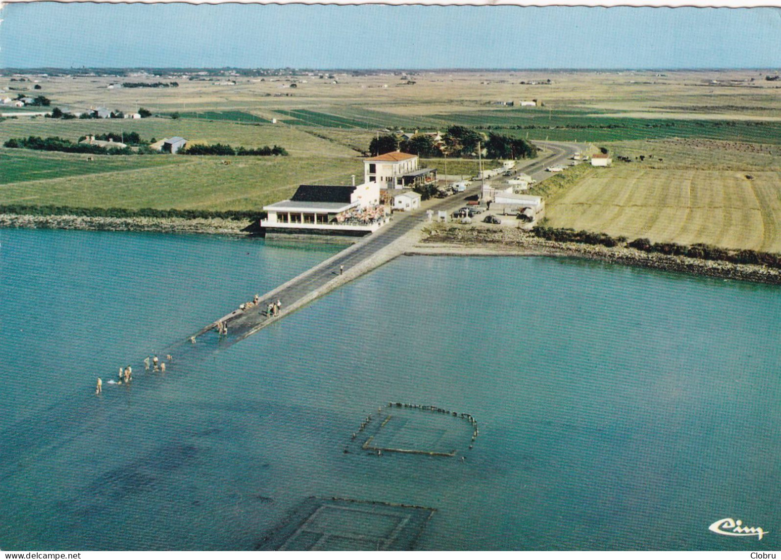 85, Beauvoir Sur Mer, Vue Aérienne, L'Entrée Du Gois - Beauvoir Sur Mer