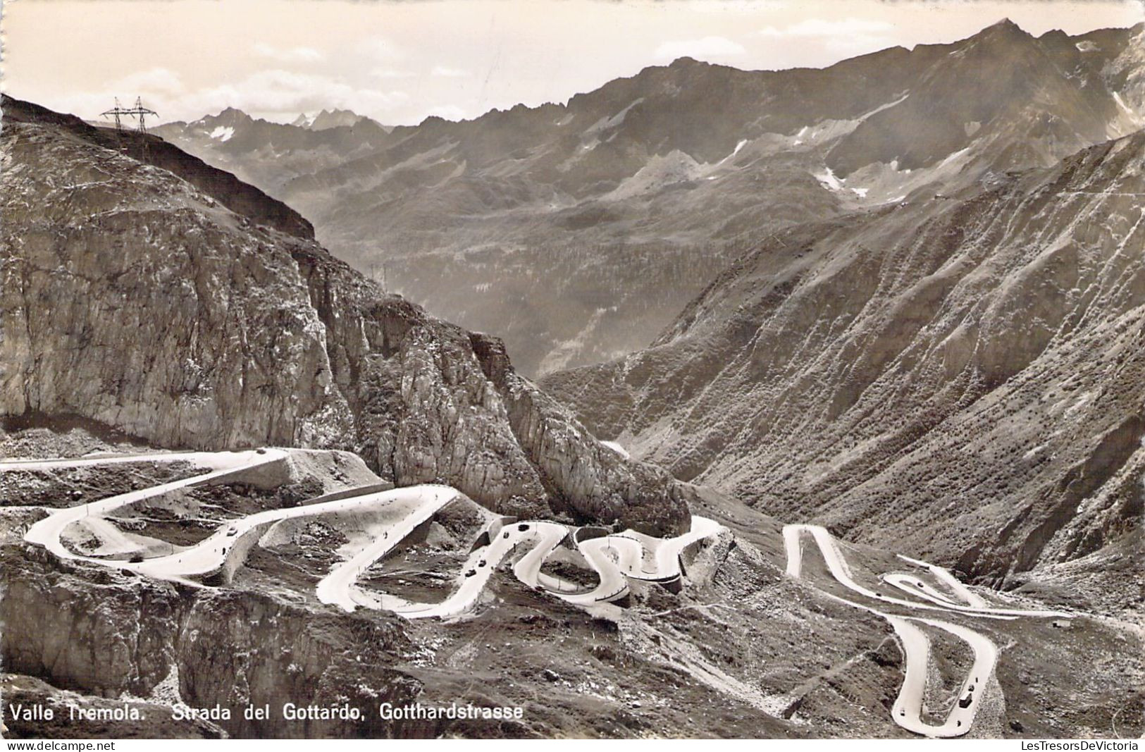 ITALIE - Valle Tremola - Strada Del Gottardo - Gotthardstrasse - Carte Postale Ancienne - Andere & Zonder Classificatie