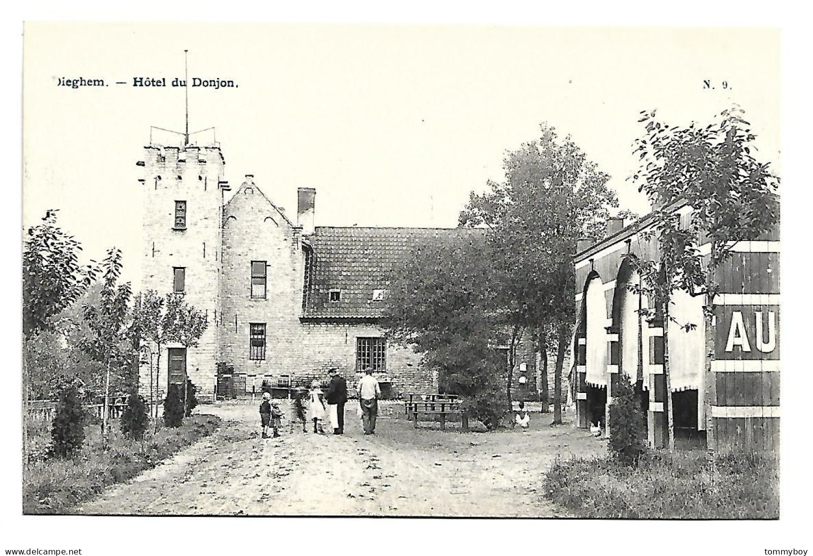 CPA Dieghem - Hôtel Du Donjon - Diegem