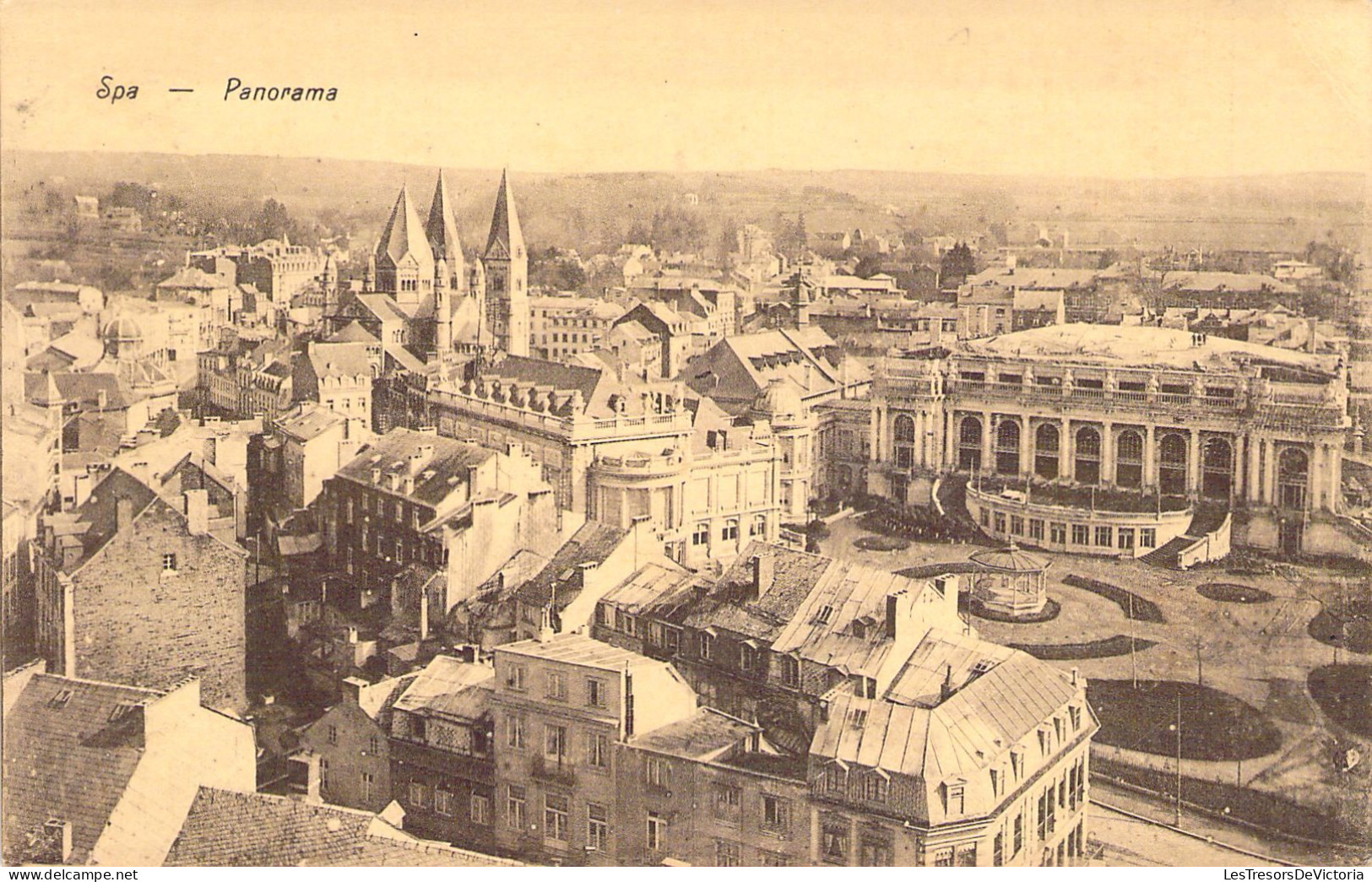 BELGIQUE - SPA - Panorama - Carte Postale Ancienne - Spa