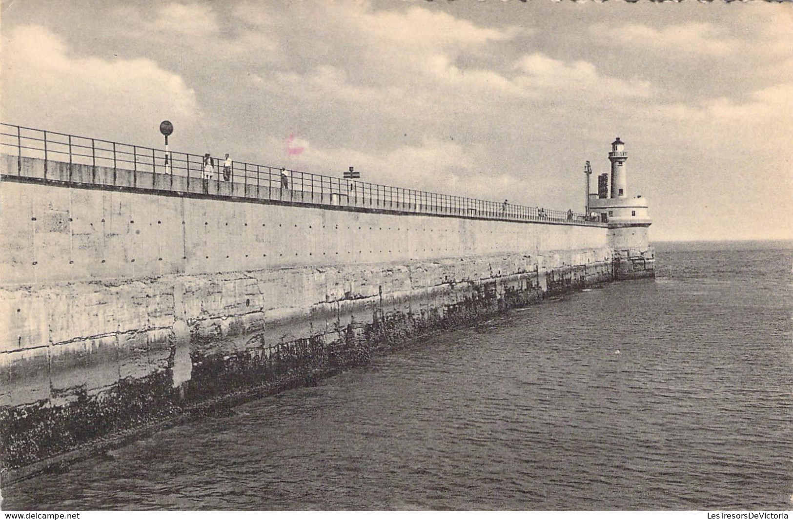 BELGIQUE - HEYST - PIER - Carte Postale Ancienne - Heist-op-den-Berg