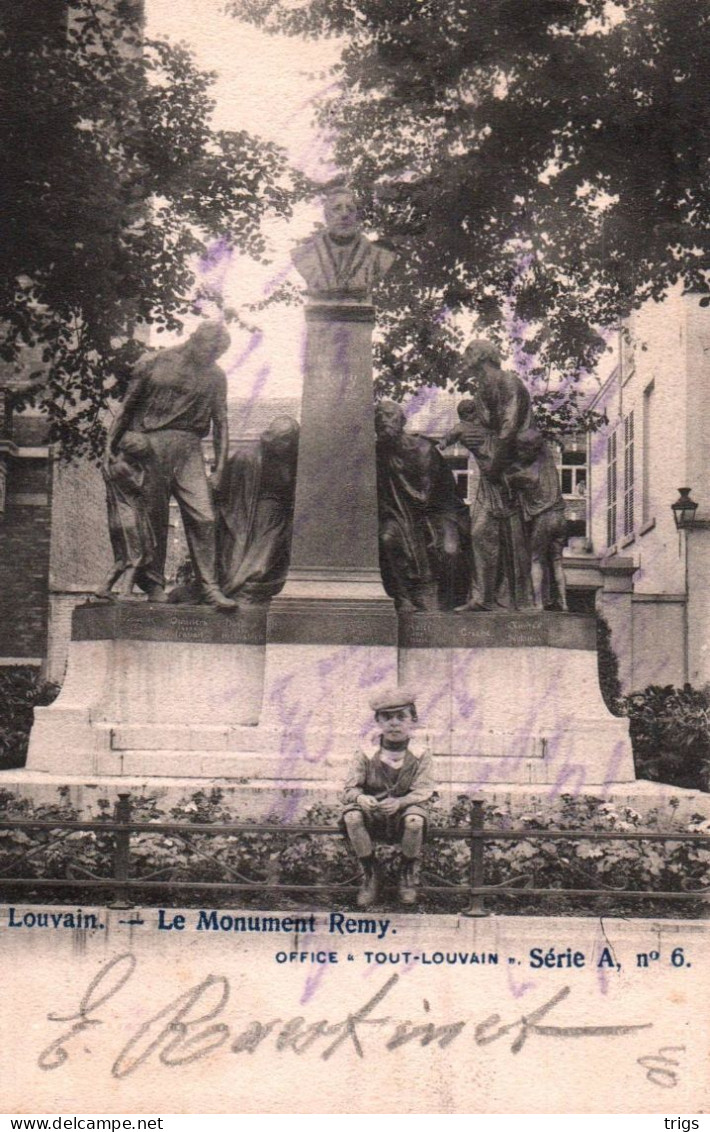 Louvain - Le Monument Remy - Leuven