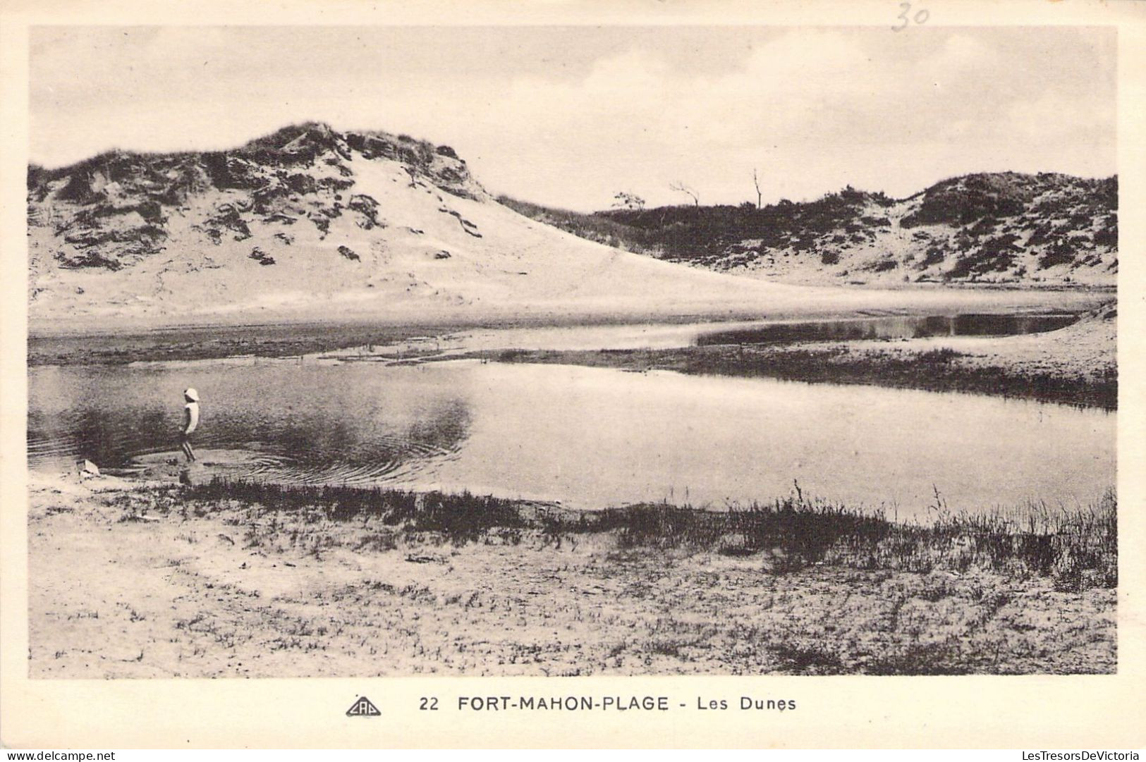 FRANCE - 80 - FORT MAHON PLAGE - Les Dunes - Carte Postale Ancienne - Fort Mahon