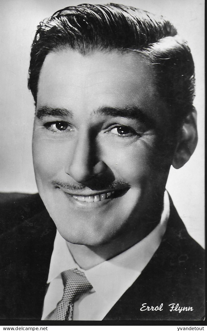 Cinéma. Photo Vintage De Errol Flynn - Andere & Zonder Classificatie