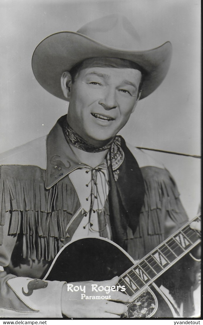 Cinéma. Photo Vintage De Roy Rogers - Altri & Non Classificati