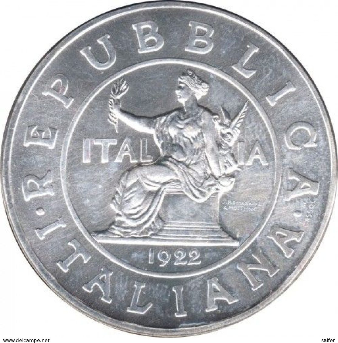 REPUBBLICA  2000  STORIA DELLA LIRA  II DITTICO   Lire 1 X 2  AG - Gedenkmünzen