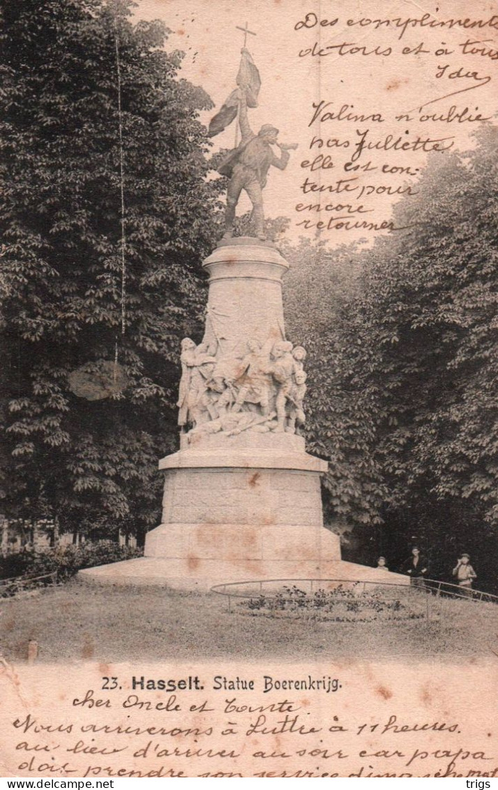 Hasselt - Statue Boerenkrijg - Hasselt