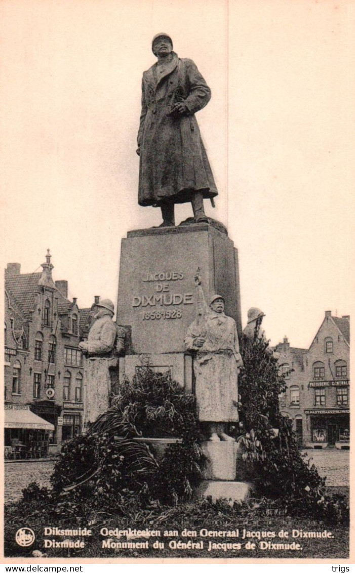 Diksmuide - Gedenkteeken Aan Den Generaal Jacques De Dixmude - Diksmuide