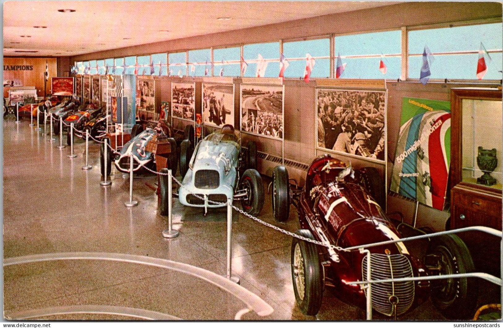 Indiana Indianapolis 500 MIle Race Museum Interior Famous Race Cars Indianapolis Motor Speedway - Indianapolis