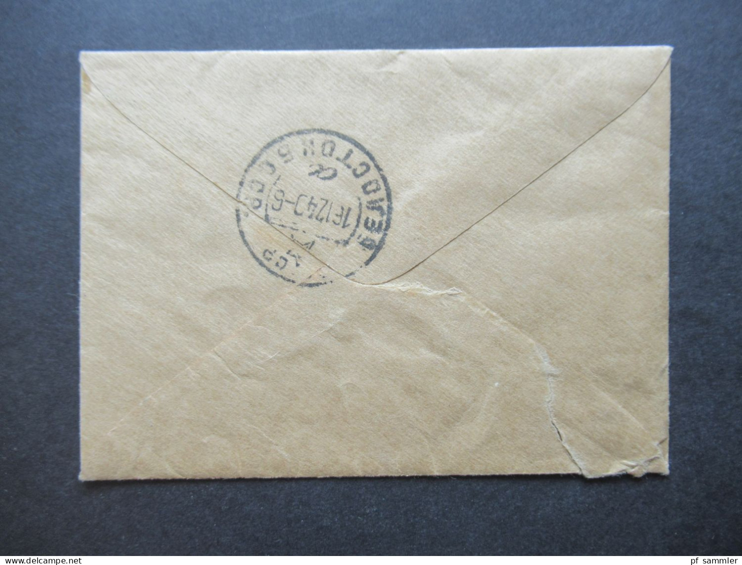 Rußland UdSSR 1940 Kleiner Umschlag Mit Marke (Flieger) - Covers & Documents