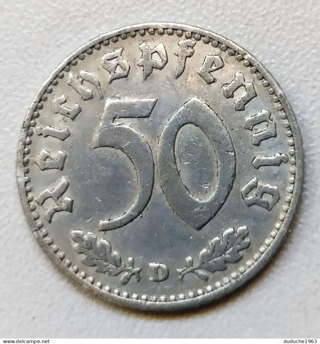 Allemagne. 50 Reichspfennig 1935 D - 50 Reichspfennig