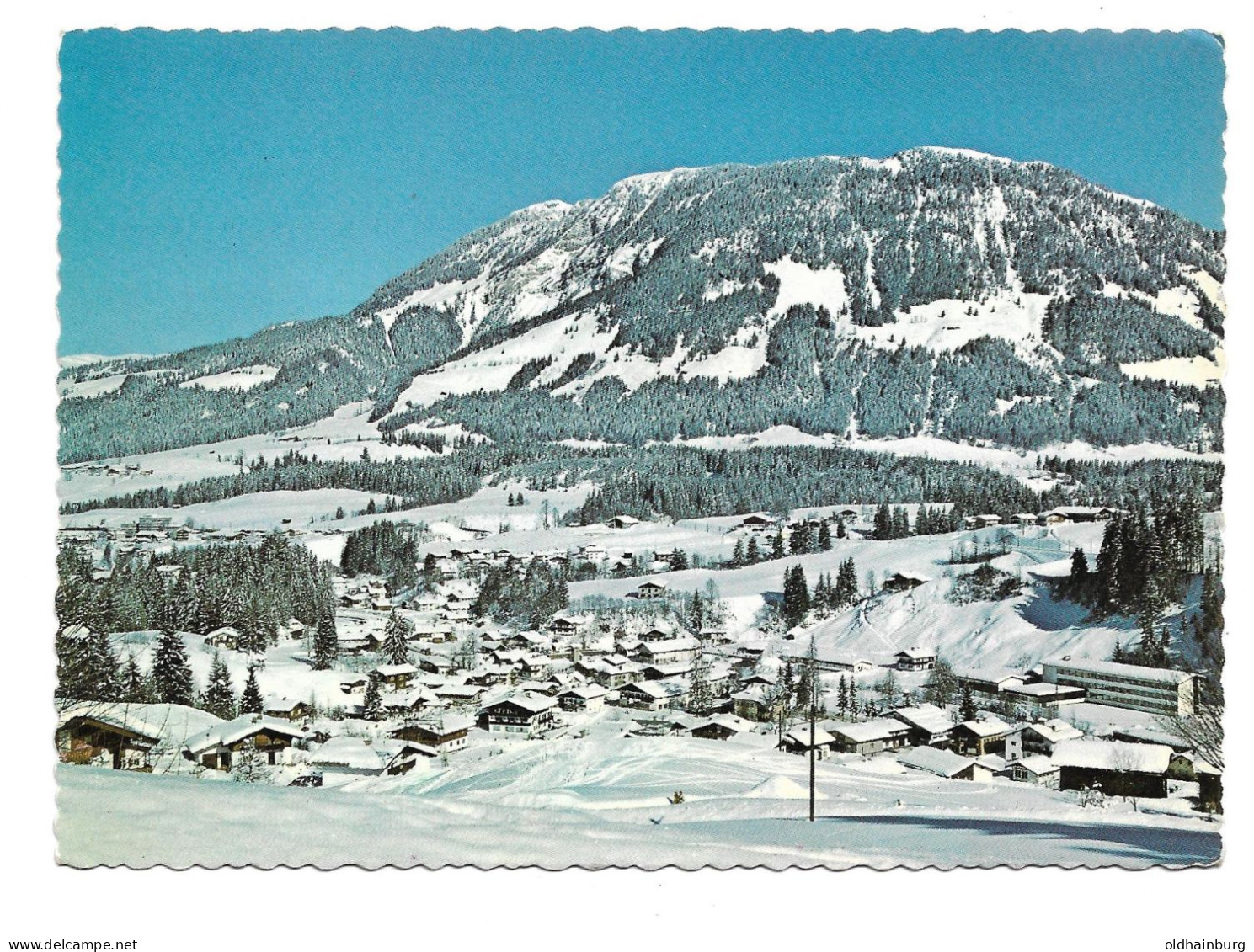 1114d: AK Urlaubsgrüße Aus Fieberbrunn 1977, Gelaufen - Fieberbrunn