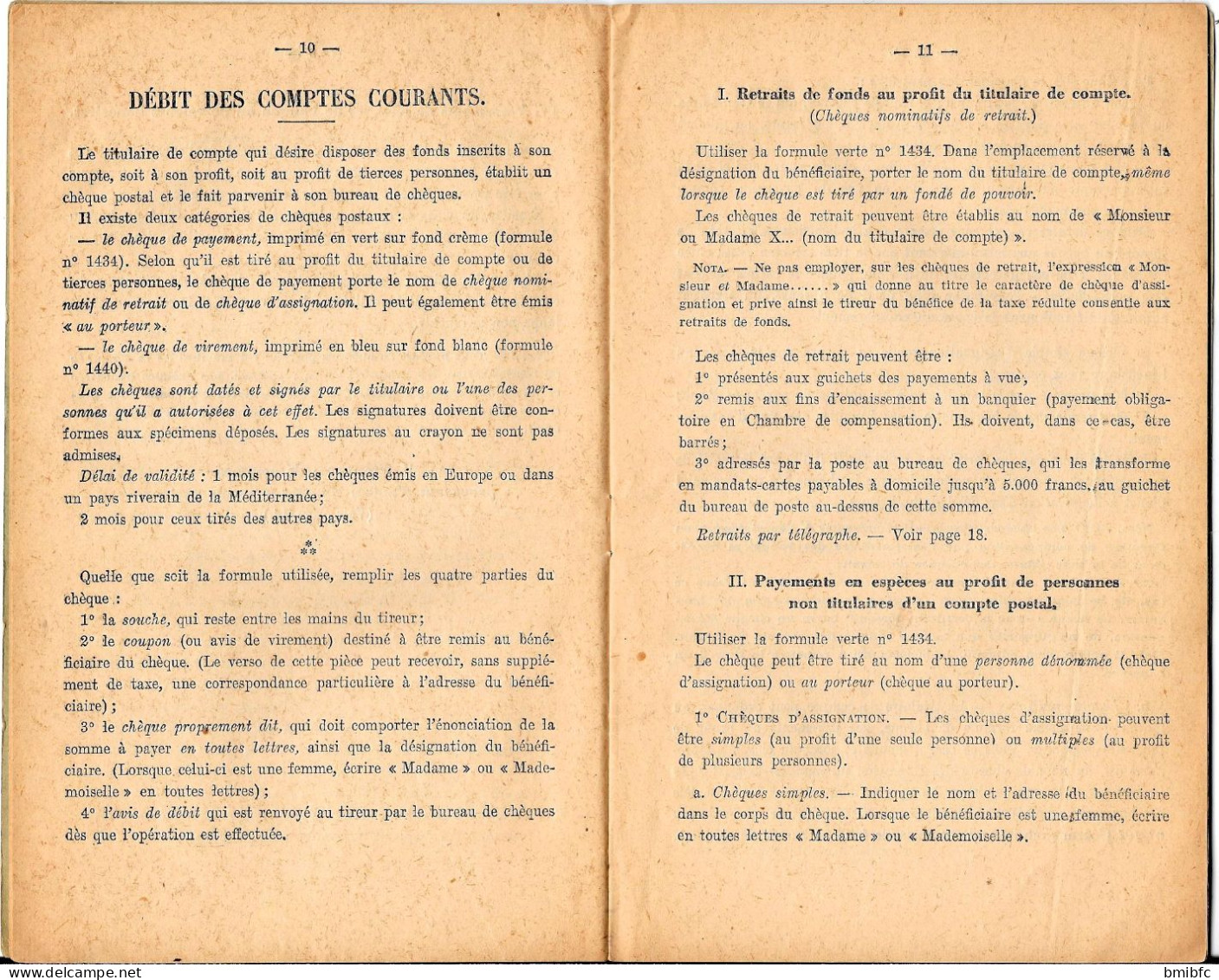 SECRÉTARIAT GÉNÉRAL DES POSTES, TÉLÉGRAPHES ET TÉLÉPHONES 1941 - Service Des Chèques Postaux - Management