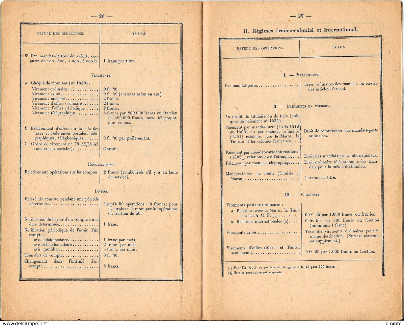 SECRÉTARIAT GÉNÉRAL DES POSTES, TÉLÉGRAPHES ET TÉLÉPHONES 1941 - Service des Chèques Postaux