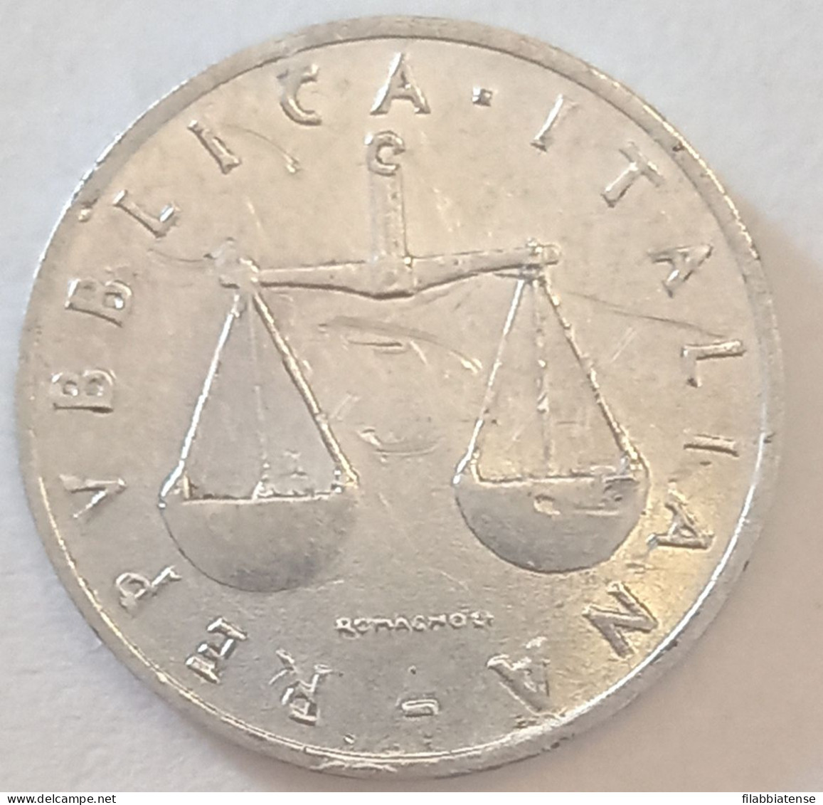 1954 - Italia 1 Lira     ----- - 1 Lire