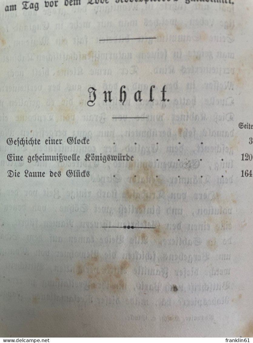 Geschichte einer Glocke. Eine Erzählung.