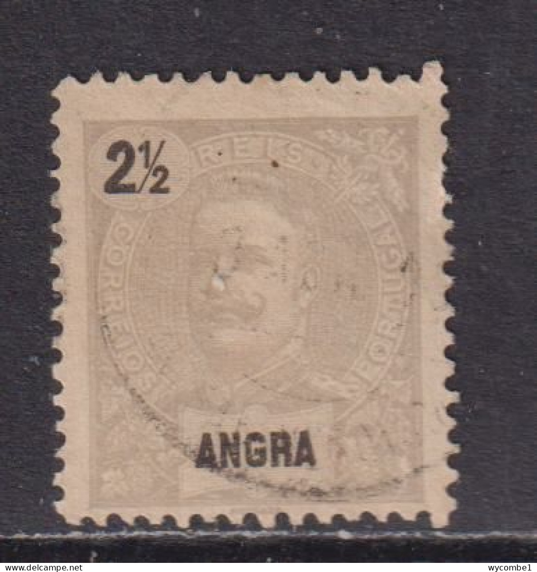 ANGRA - 1897 21/2r Used As Scan - Angra