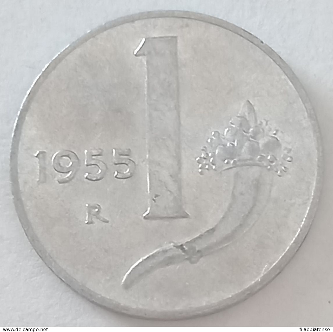 1955 - Italia 1 Lira     ----- - 1 Lire