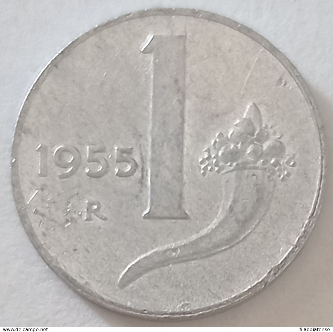 1955 - Italia 1 Lira     ----- - 1 Lire