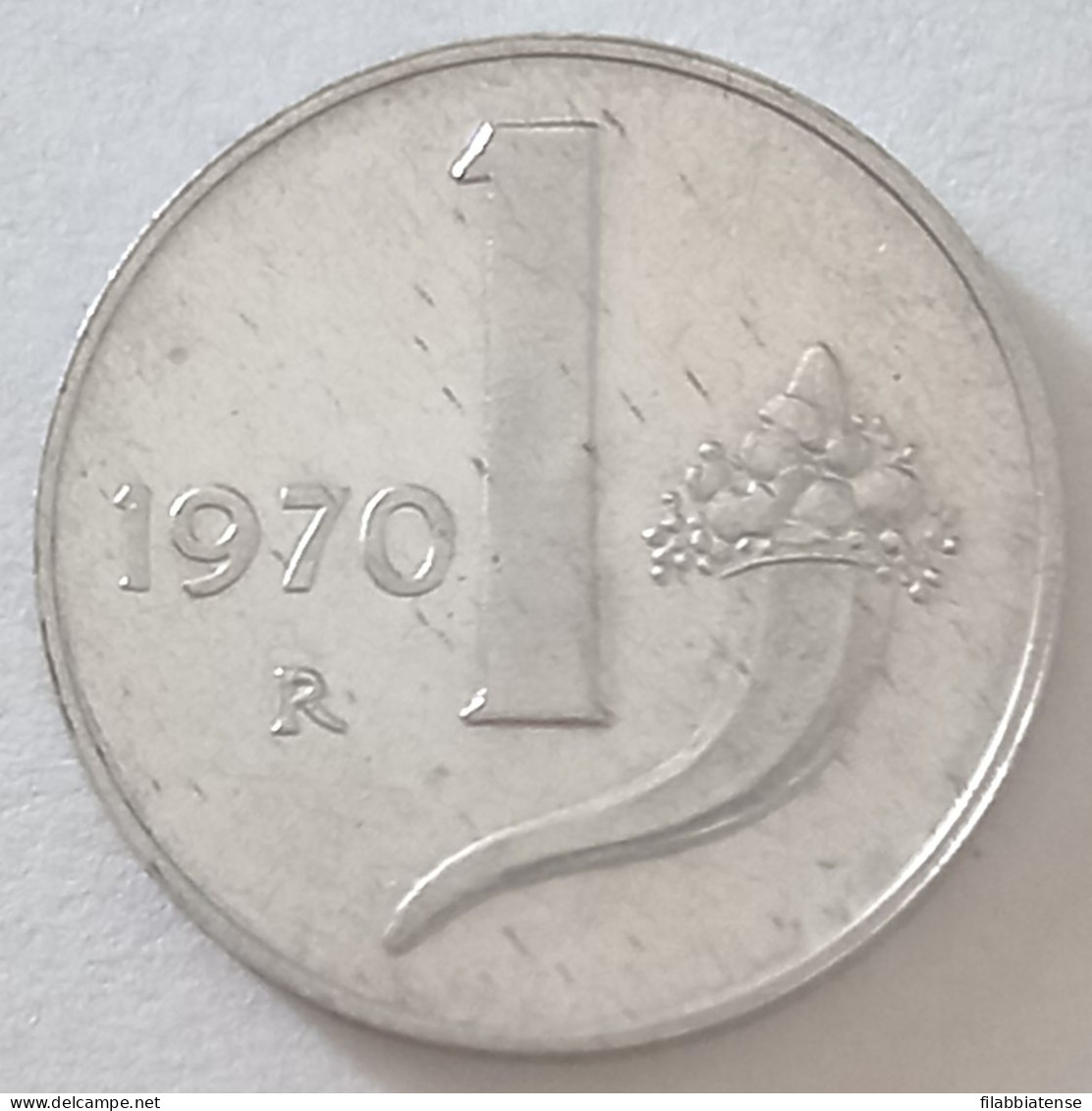 1970 - Italia 1 Lira    ----- - 1 Lire