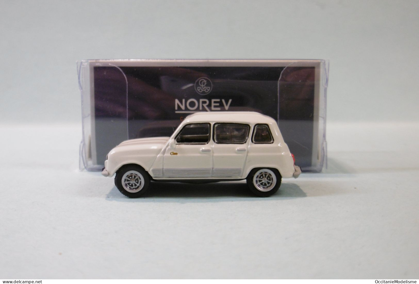 Norev - RENAULT 4 4L Clan 1987 Blanc Neuf NBO HO 1/87 - Véhicules Routiers