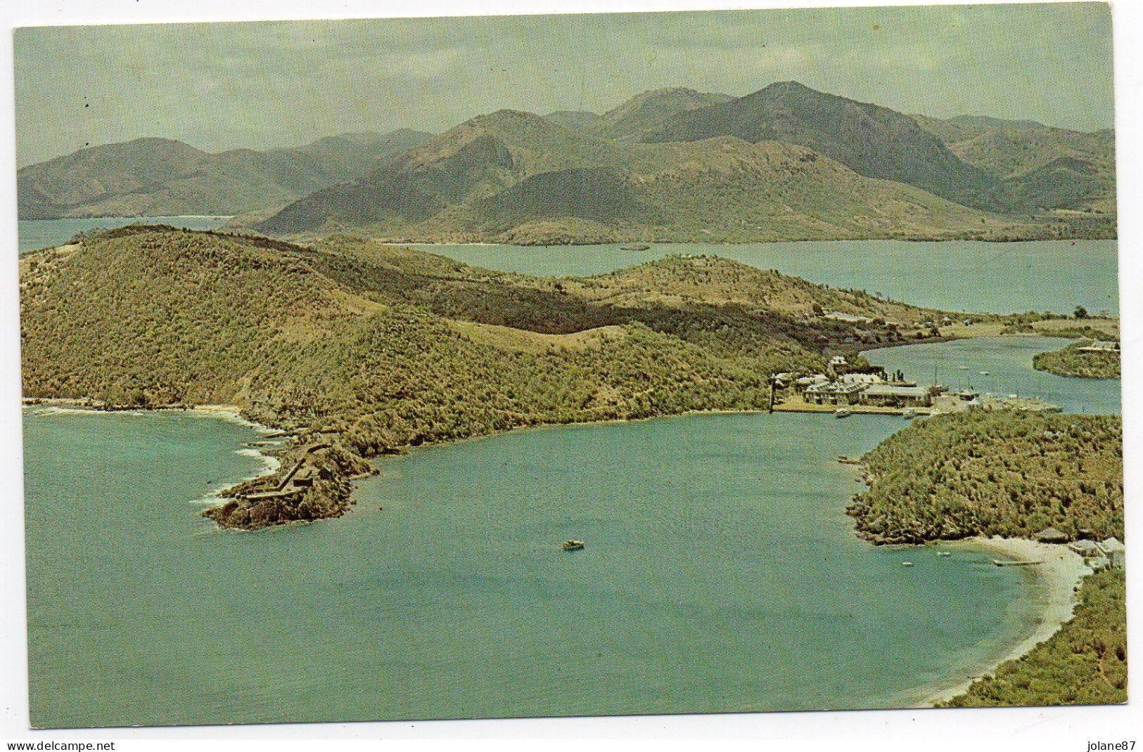 CPA  CARIBBEAN  -   ANTIGUA A VIEW OF THE ENGLISH HARBOR      -     PORT ANGLAIS - Antigua E Barbuda