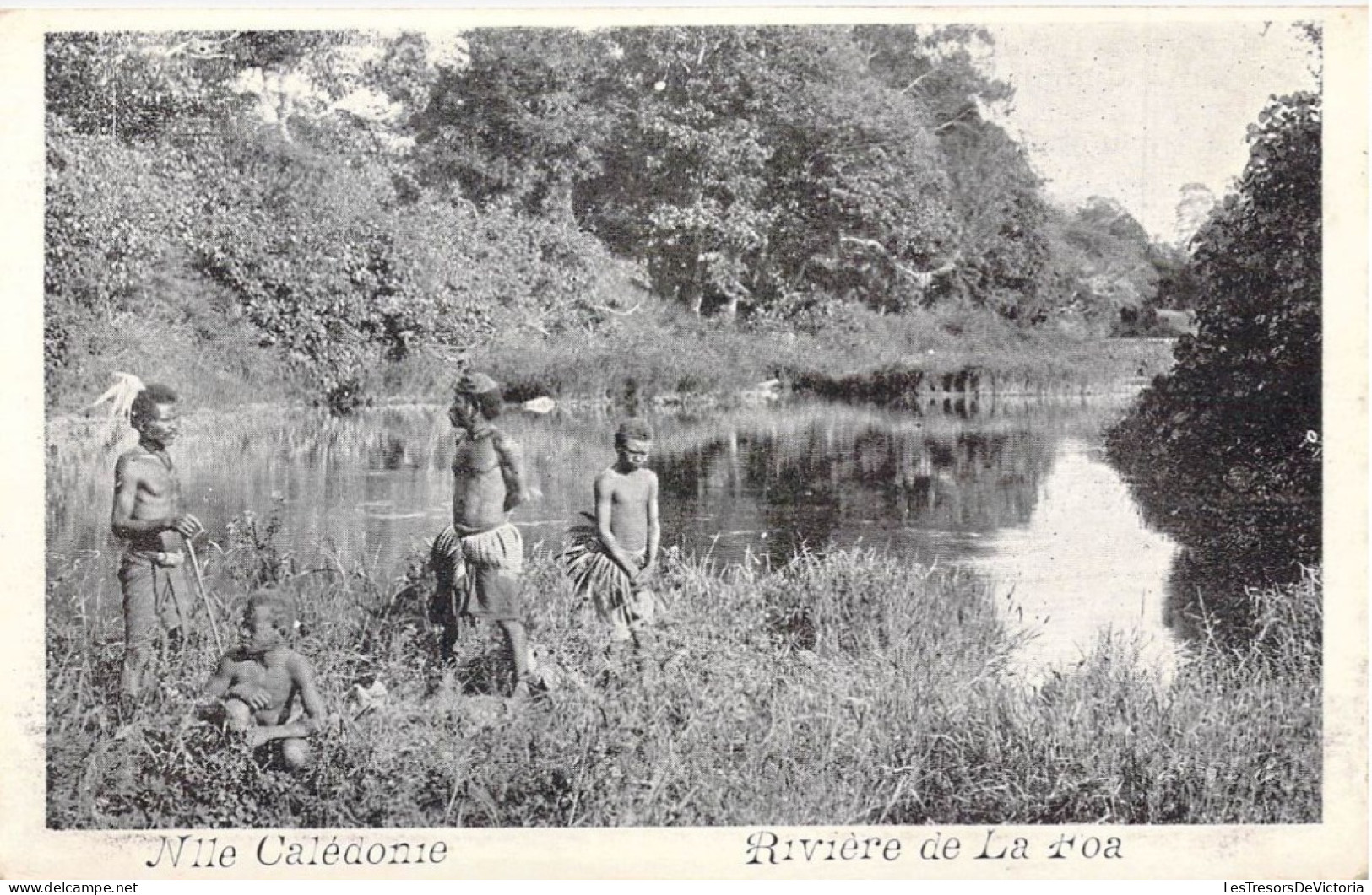 NOUVELLE CALEDONIE - Rivière De La Foa - Carte Postale Ancienne - Nouvelle Calédonie