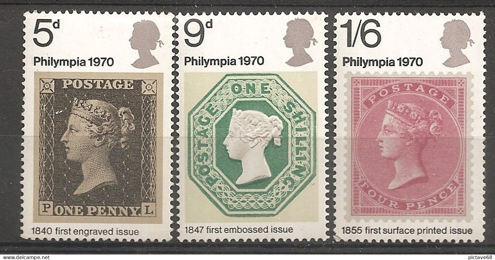 GRANDE BRETAGNE / N° 599 à 601 NEUFS * * - Unused Stamps