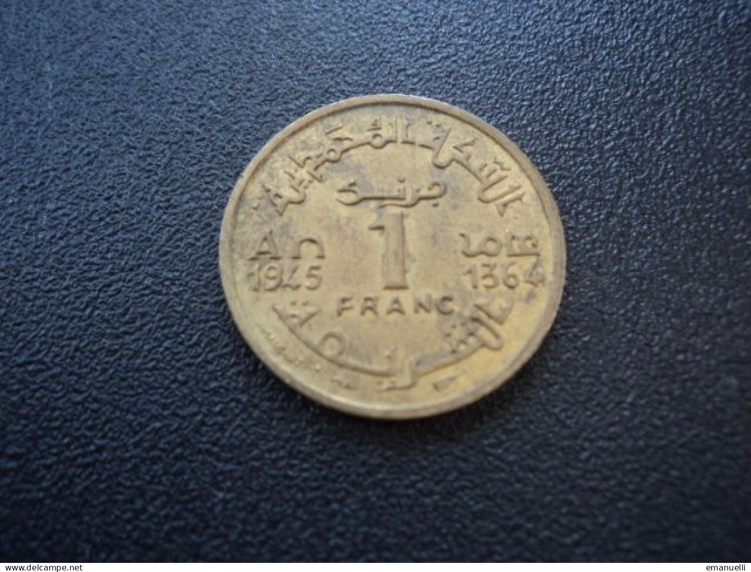 MAROC : 1 FRANC   1945 - 1364     G.225 / Y 41      SUP * - Marruecos
