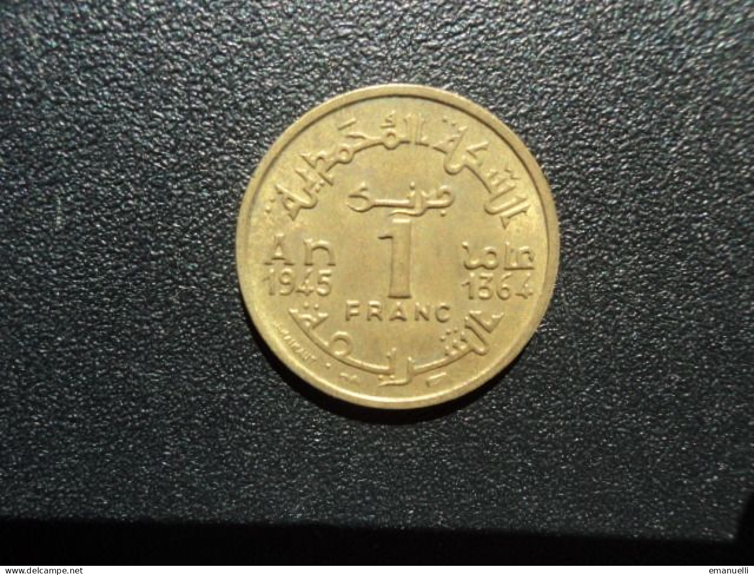 MAROC : 1 FRANC   1945 - 1364     G.225 / Y 41      SUP * - Maroc