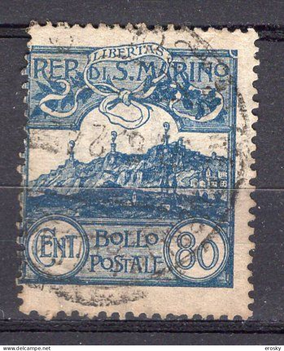 Y8193 - SAN MARINO Ss N°78 - SAINT-MARIN Yv N°77 - Used Stamps