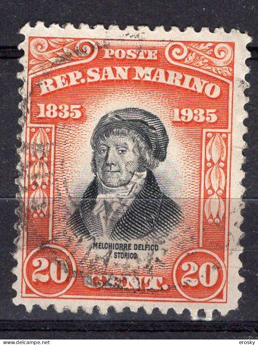 Y8230 - SAN MARINO Ss N°197 - SAINT-MARIN Yv N°197 - Used Stamps