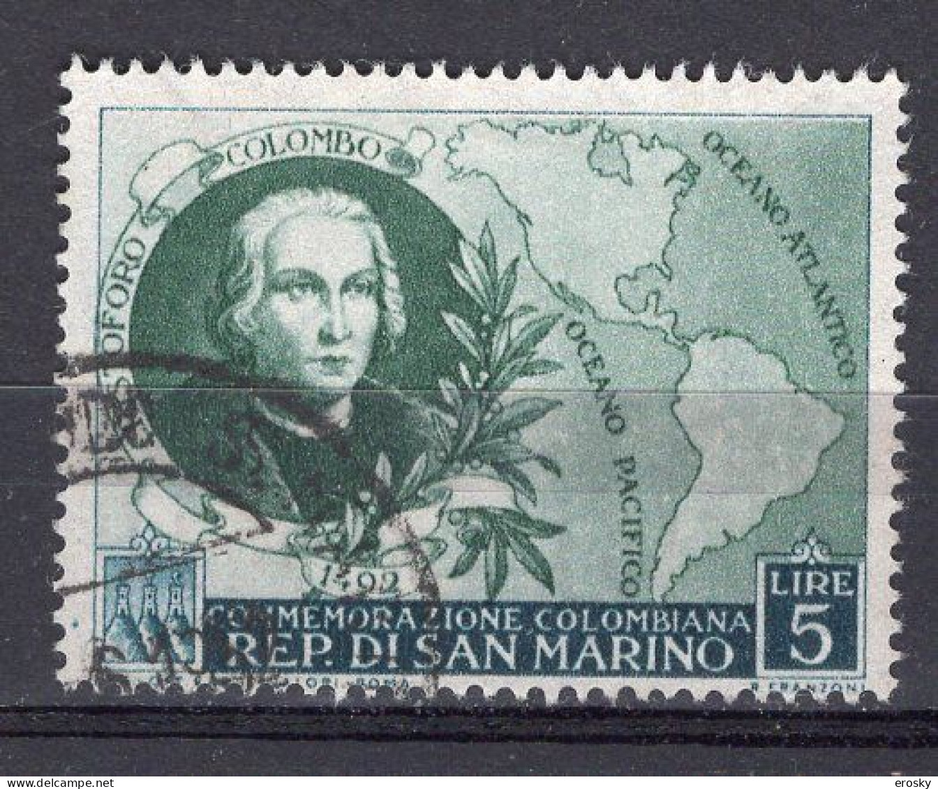 Y8303 - SAN MARINO Ss N°376 - SAINT-MARIN Yv N°350 - Used Stamps