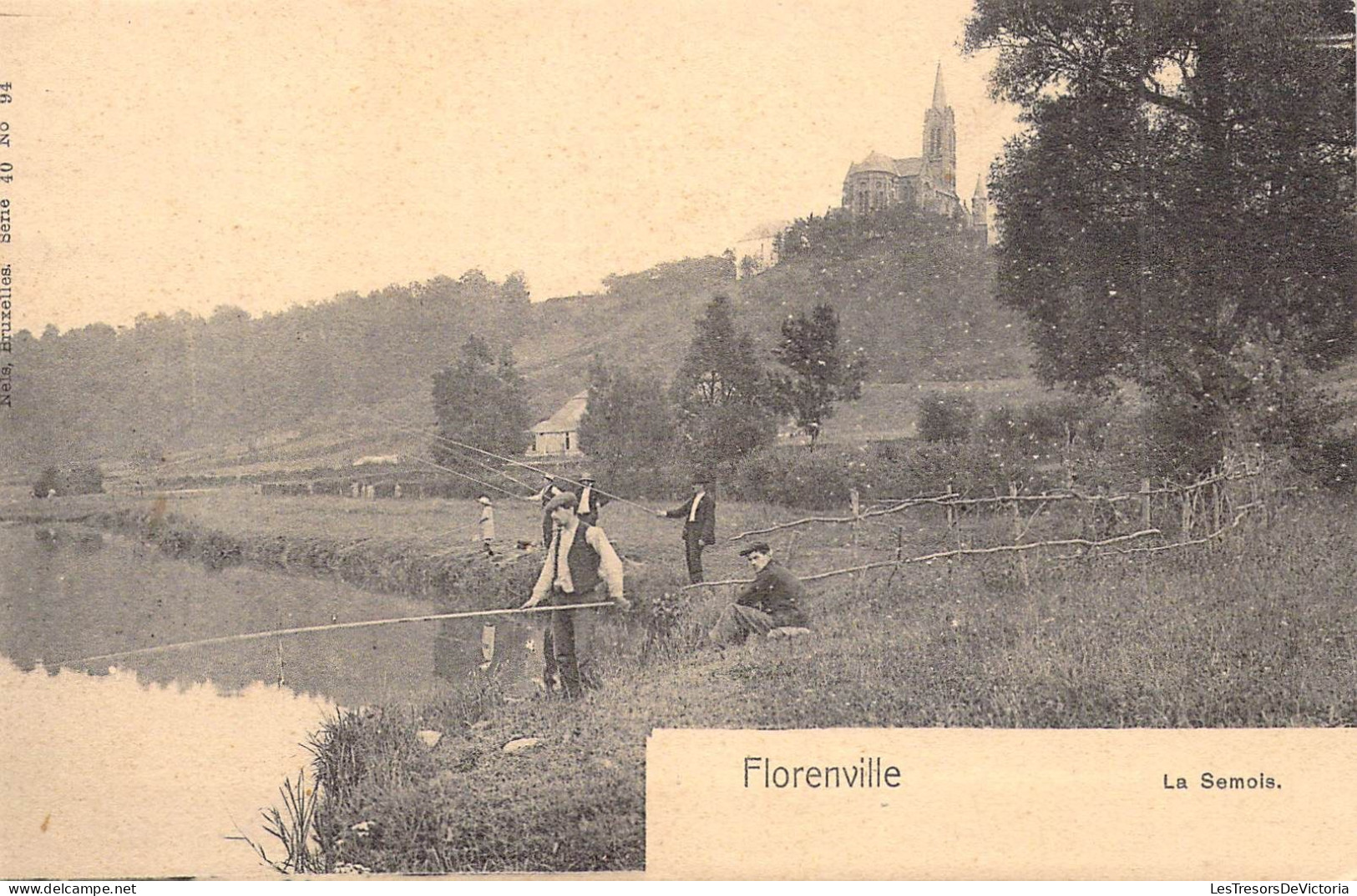 BELGIQUE - FLORENVILLE - La Semois - Edit Nels Bruxelles - Carte Postale Ancienne - Florenville