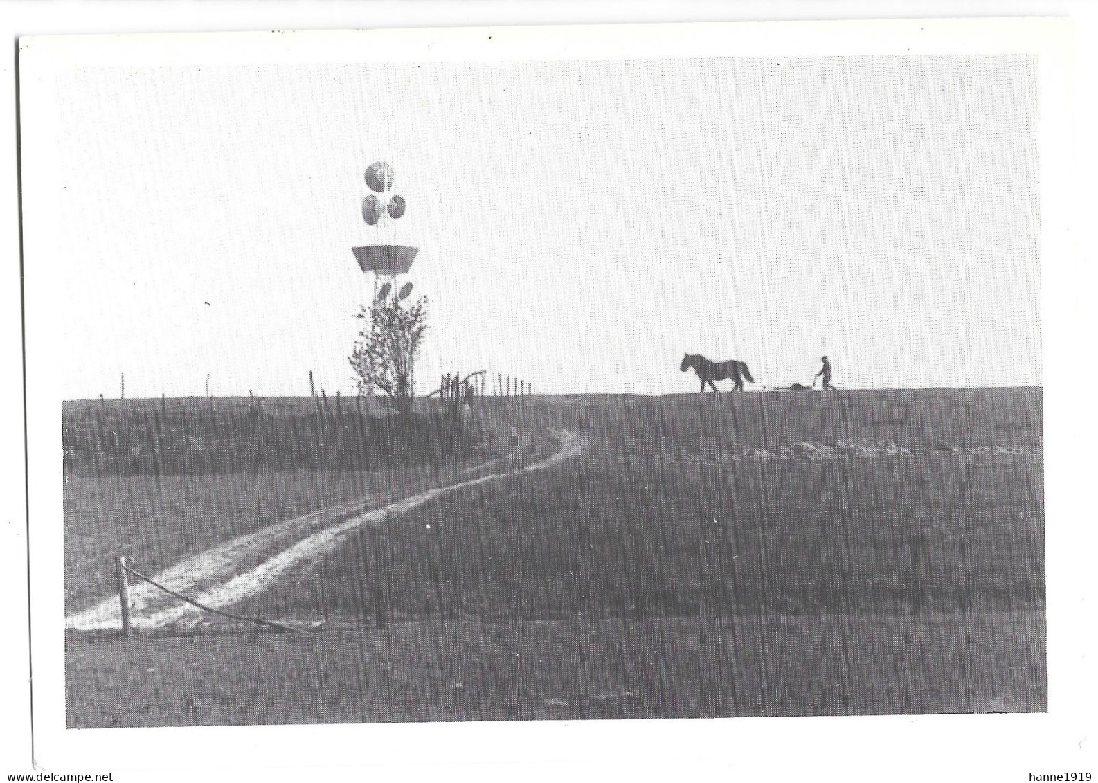 Munte Merelbeke Paard Boer Fermier Horse Cheval Carte Reproduction Uitgave De Muntenaar Htje - Merelbeke