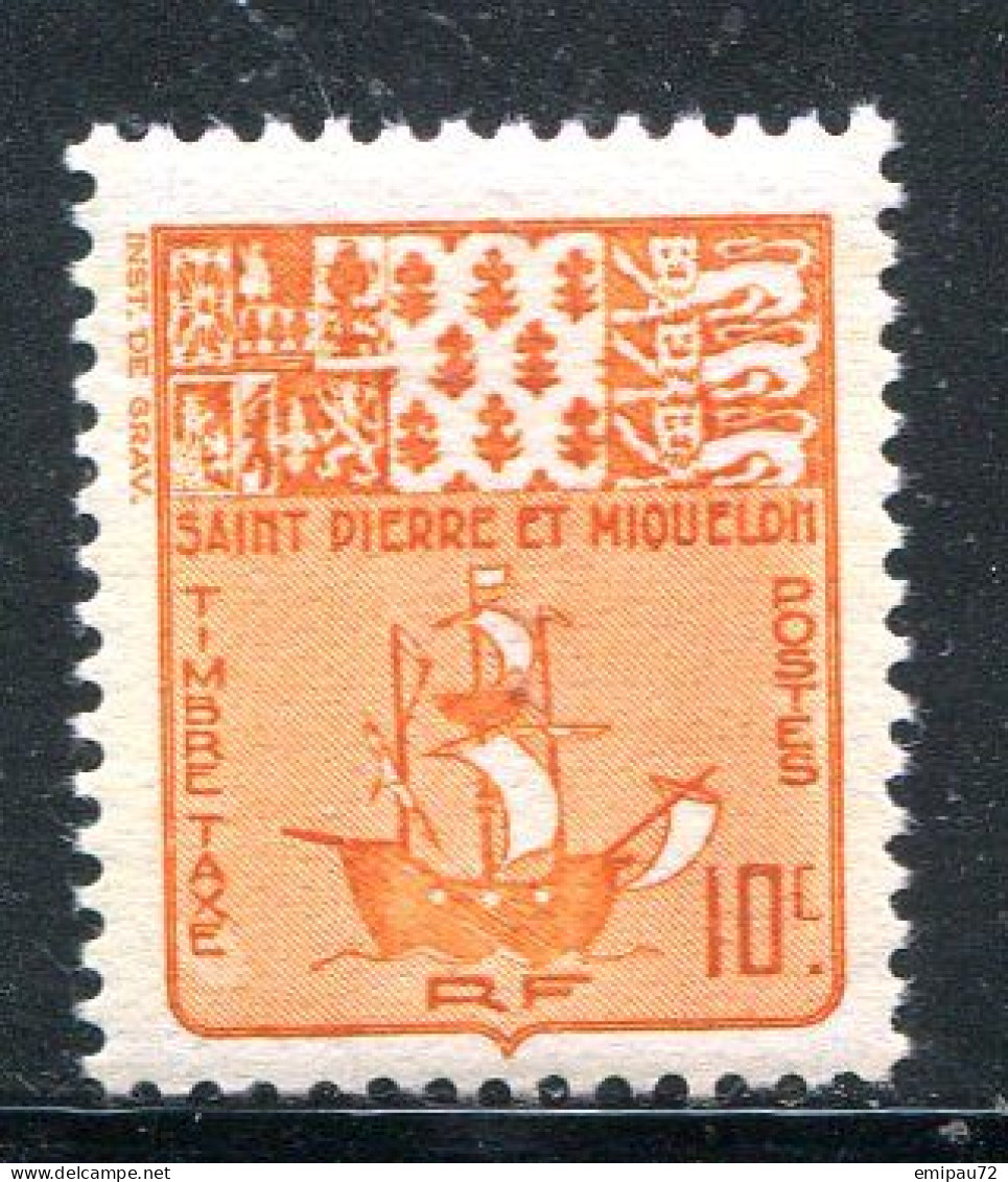 SAINT PIERRE ET MIQUELON- Taxe Y&T N°67- Neuf Sans Charnière ** - Segnatasse