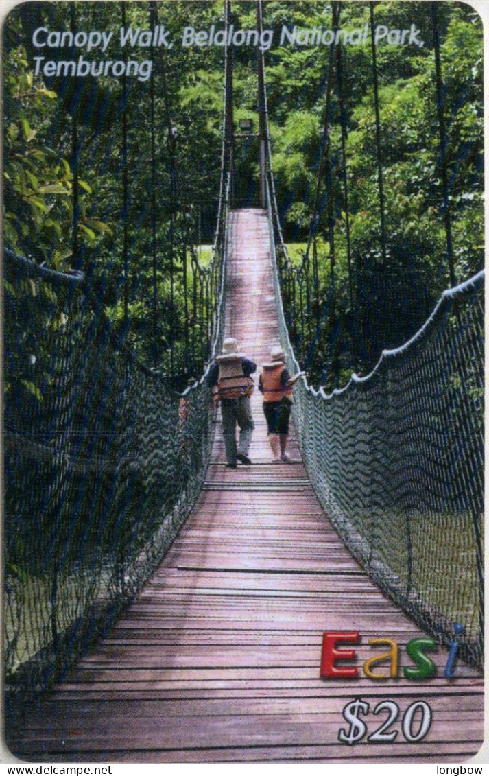 Brunei Dstcom - Canopy Walk,beladong National Park - Brunei