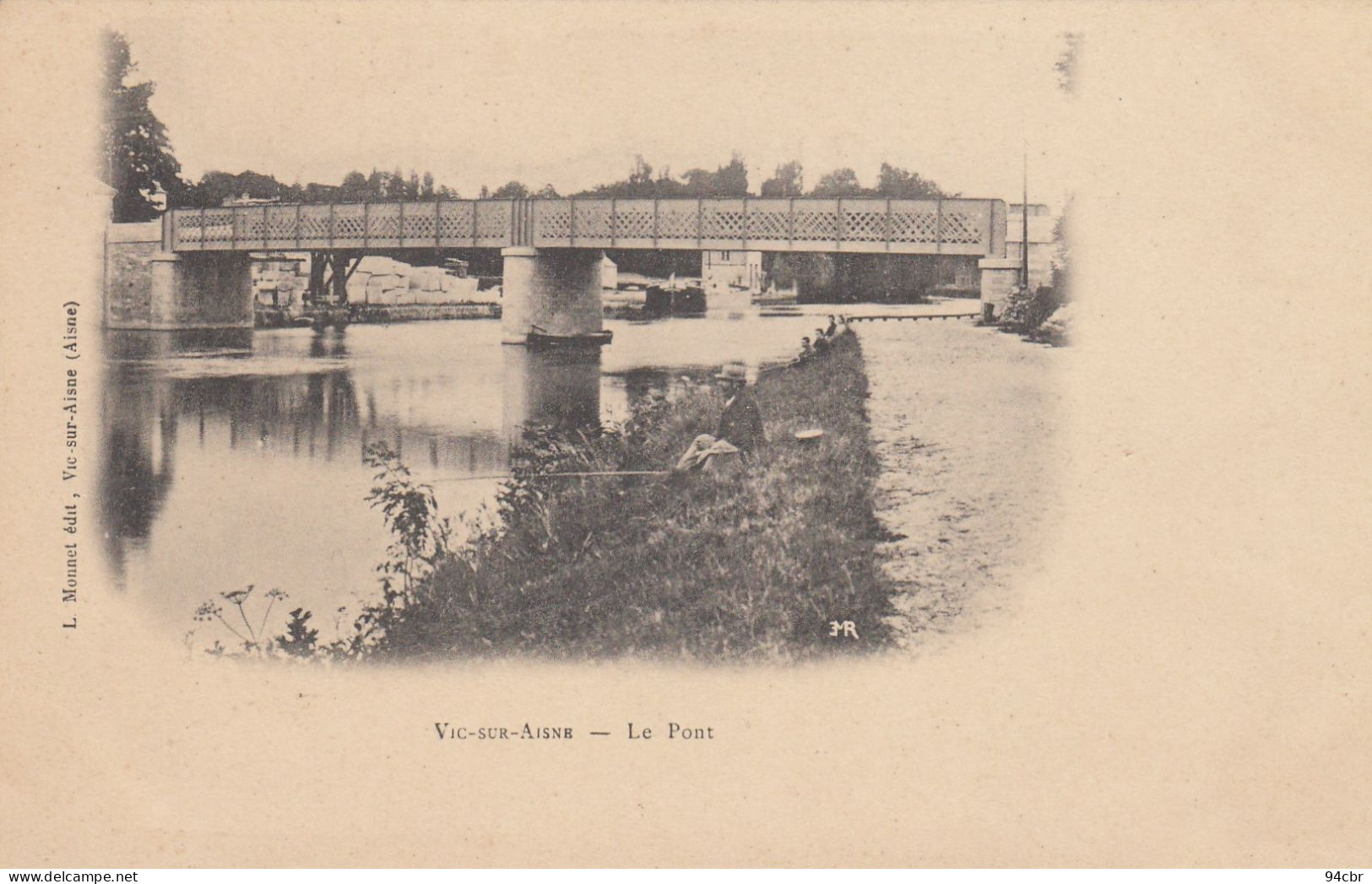 CPA (02) VIC SUR AISNE  Le Pont - Vic Sur Aisne