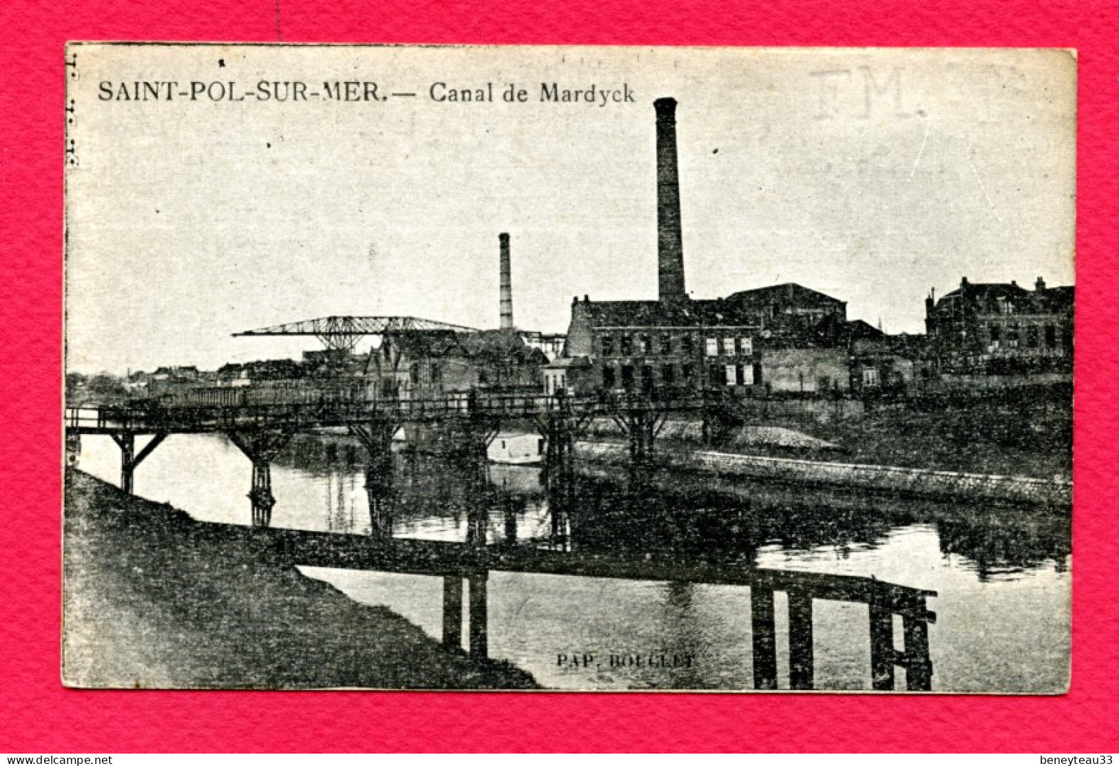 CPA (Ref FF498) SAINT-POL-SUR-MER (59 NORD) Canal De Mardyck - Saint Pol Sur Mer