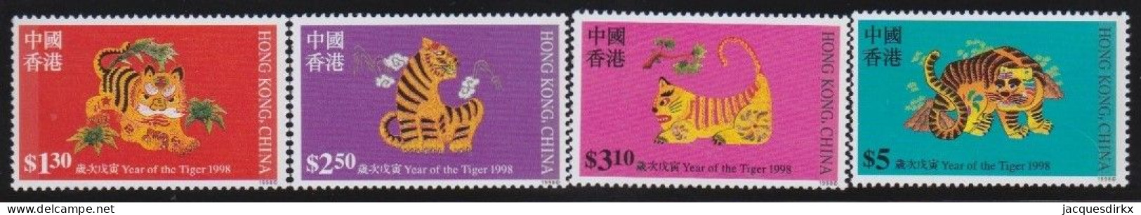 Hong Kong   .  SG  .  4 Stamps   .    **   .   MNH - Ungebraucht