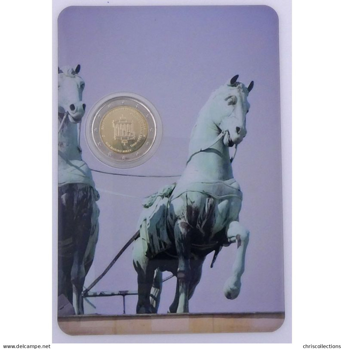 Euro, Saint Marin, 2 Euro 2015, 25 Ans De La Réunification De L'Allemagne - San Marino