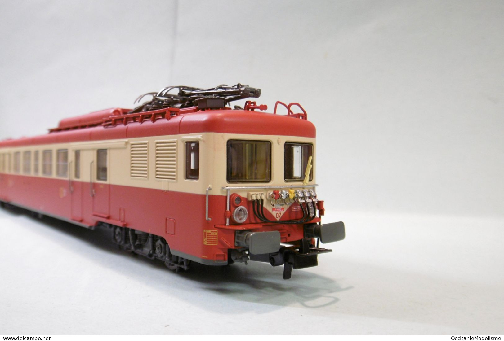 R37 - Automotrice Z 7107 ZABD Avignon Toit Rouge ép. IIId DCC Sound Réf. 41055DS Neuf NBO HO 1/87 - Locomotive