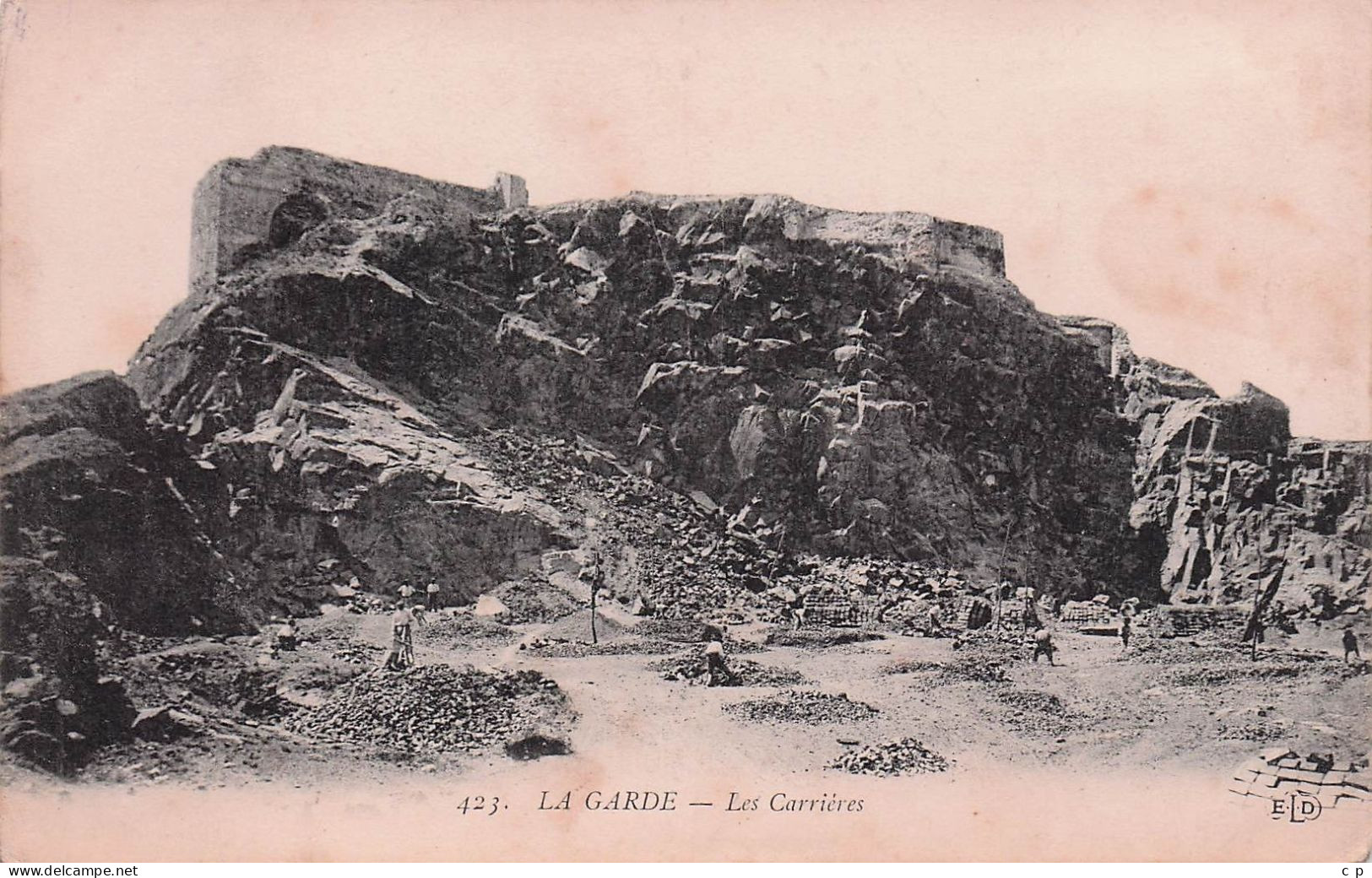 La Garde  -  Les Carrieres  - CPA °J - La Garde