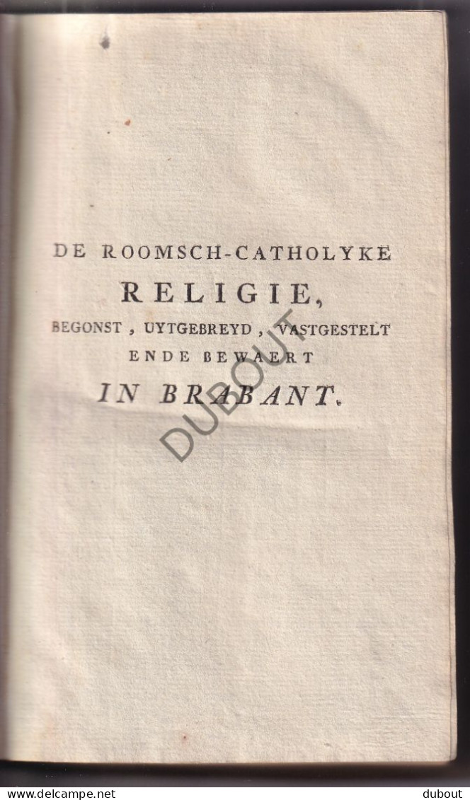 Brabant - De Roomsch-Catholyke Religie - C. Smet, Brussel, 1807 - Leven Van H. Bonifacius (S321) - Antiguos