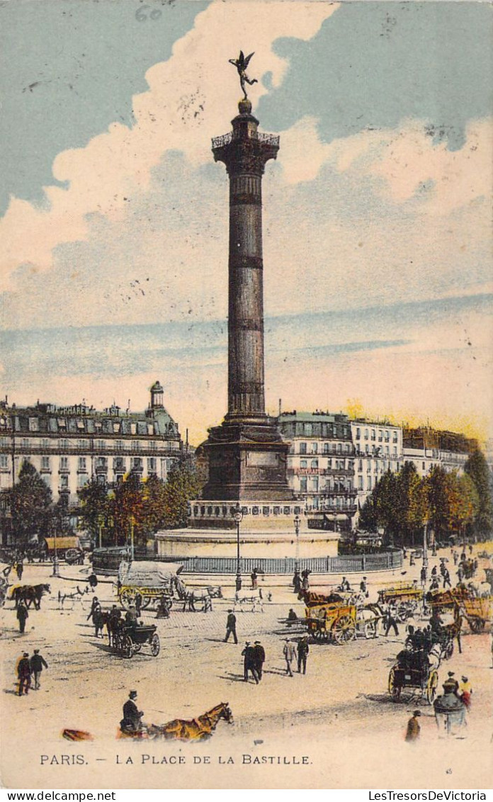 FRANCE - 75 - PARIS - Place De La Bastille - Carte Postale Ancienne - Autres Monuments, édifices