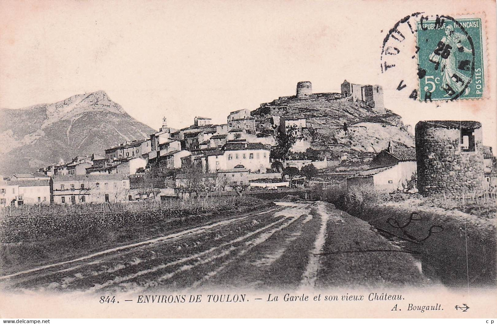 La Garde  - La Garde Et Son Vieux Chateau  -  CPA °J - La Garde