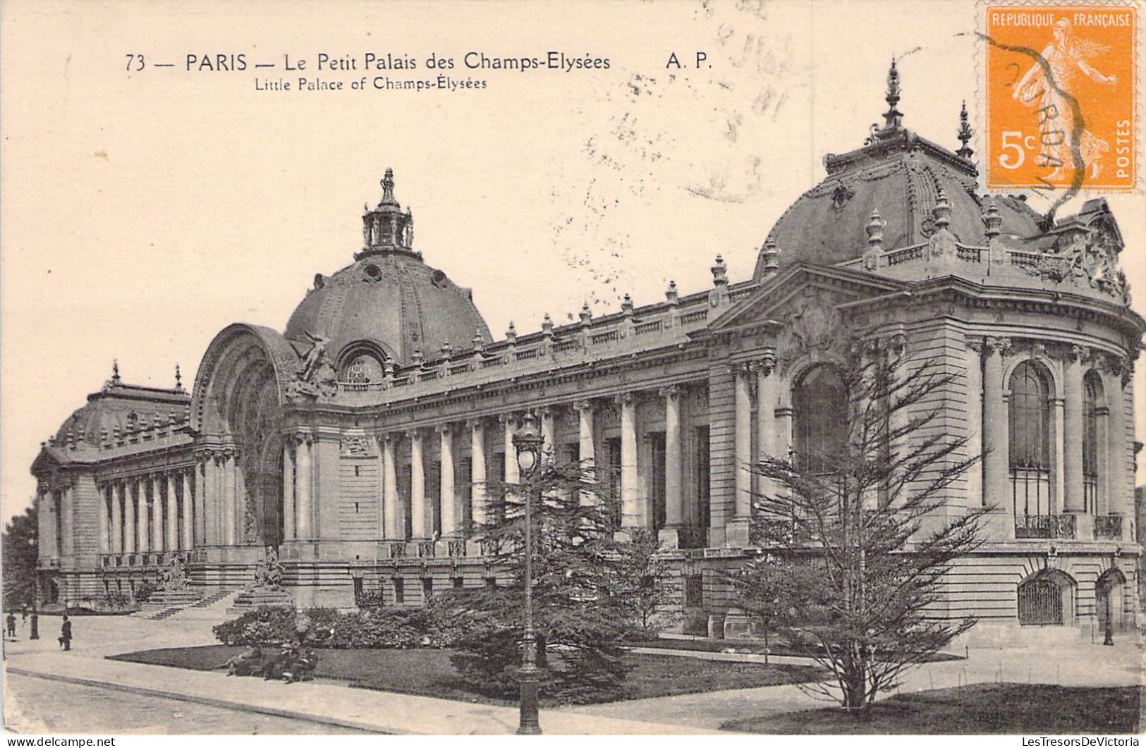 FRANCE - 75 - PARIS - Le Petit Palais Des Champs Elysées - Carte Postale Ancienne - Sonstige Sehenswürdigkeiten