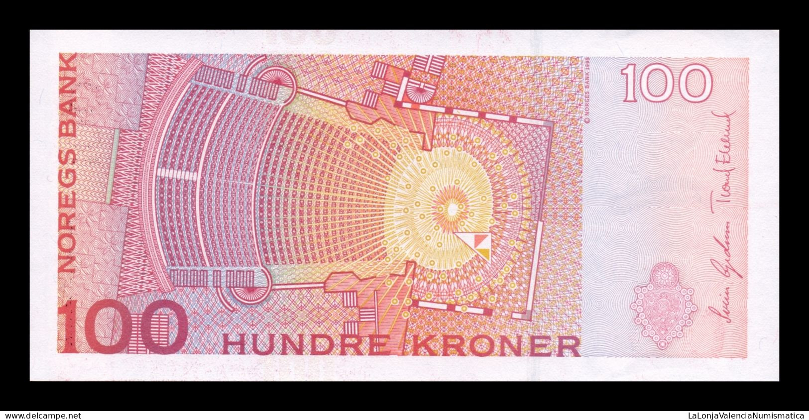 Noruega Norway 100 Kroner 2006 Pick 49c Sc Unc - Norway